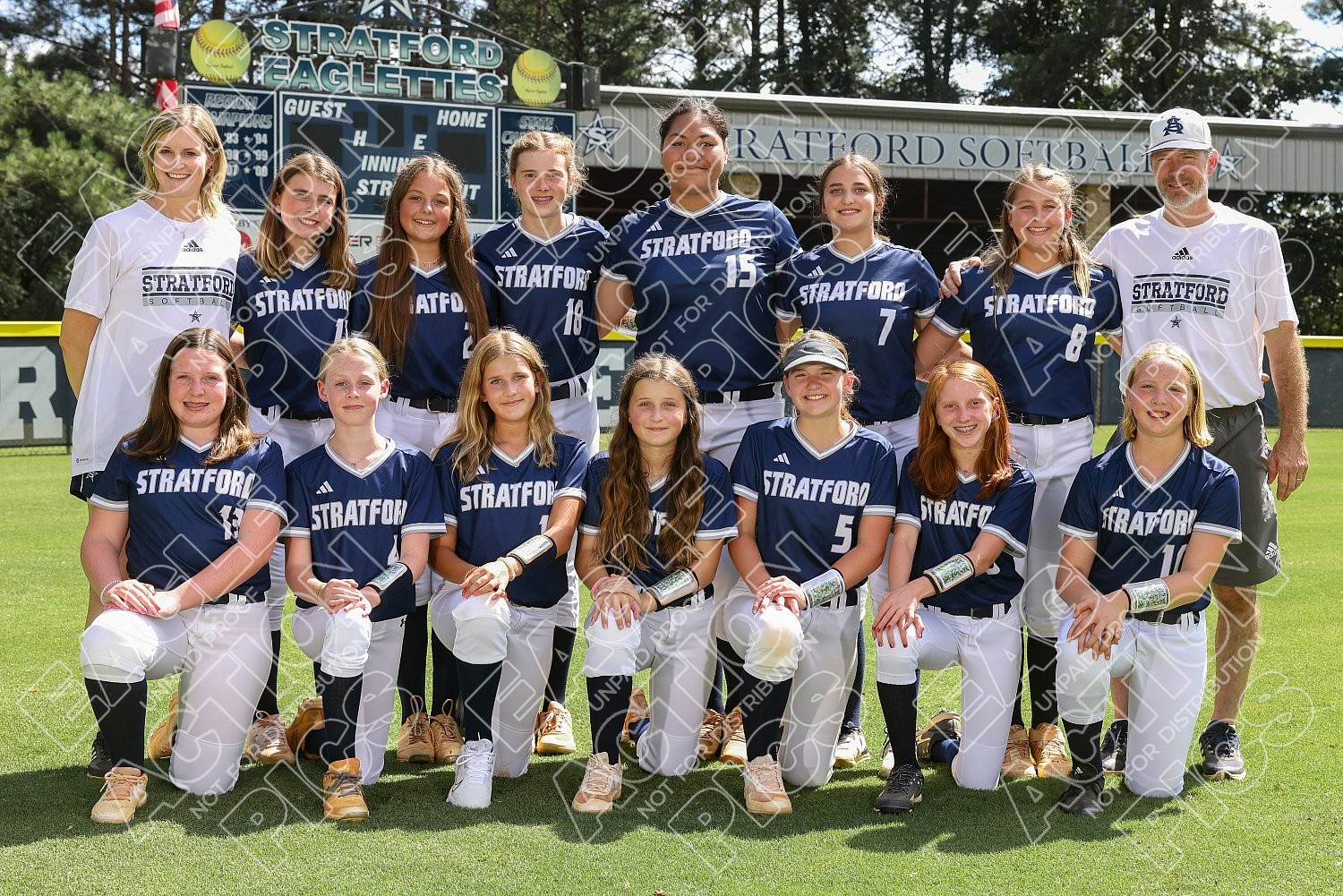 Team & Individual FALL Softball 20232024 MS Eagle Action Pics