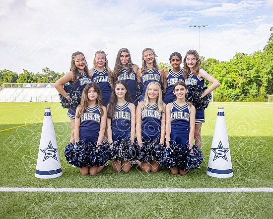 2025-2026 MS Cheer Team & Individual