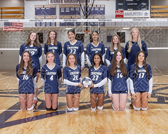 2025-2026 JV Volleyball Team & Individual